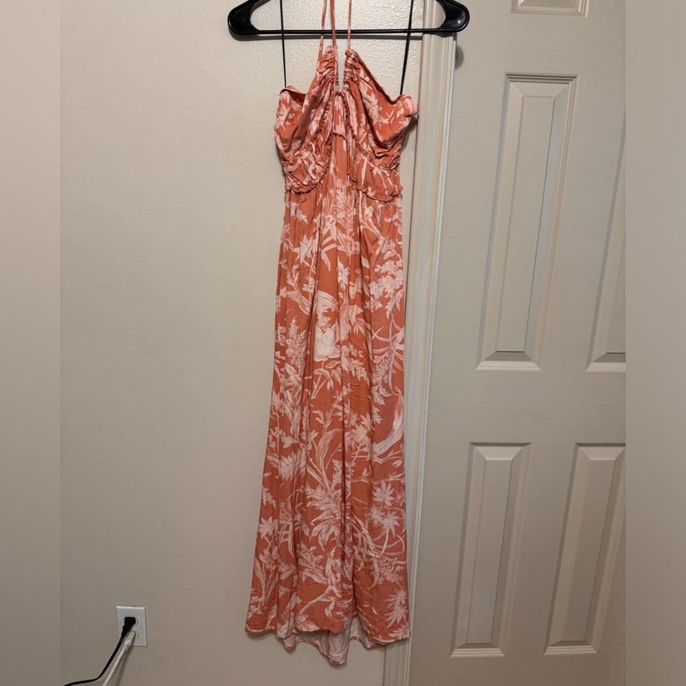 H&M halter neck beach dress, size M